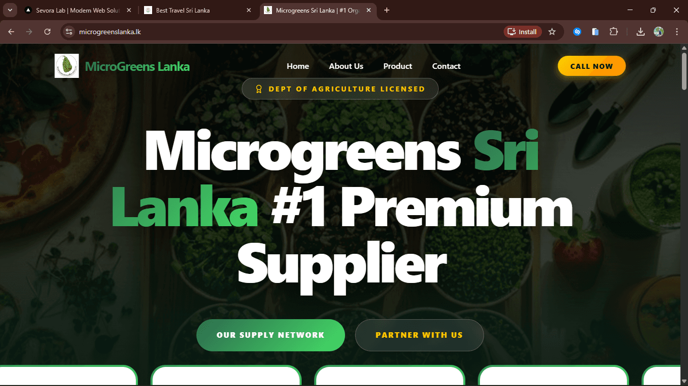 MicroGreens Lanka